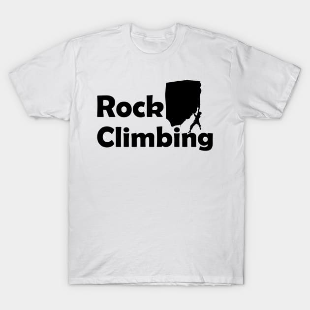 Rock Climbing T-Shirt by KC Happy Shop